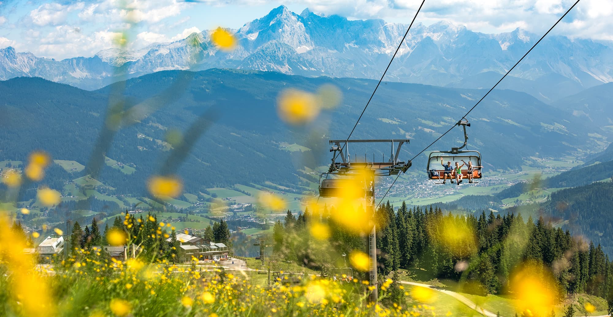 Sommerurlaub in Flachau mit Wandern und Radfahren