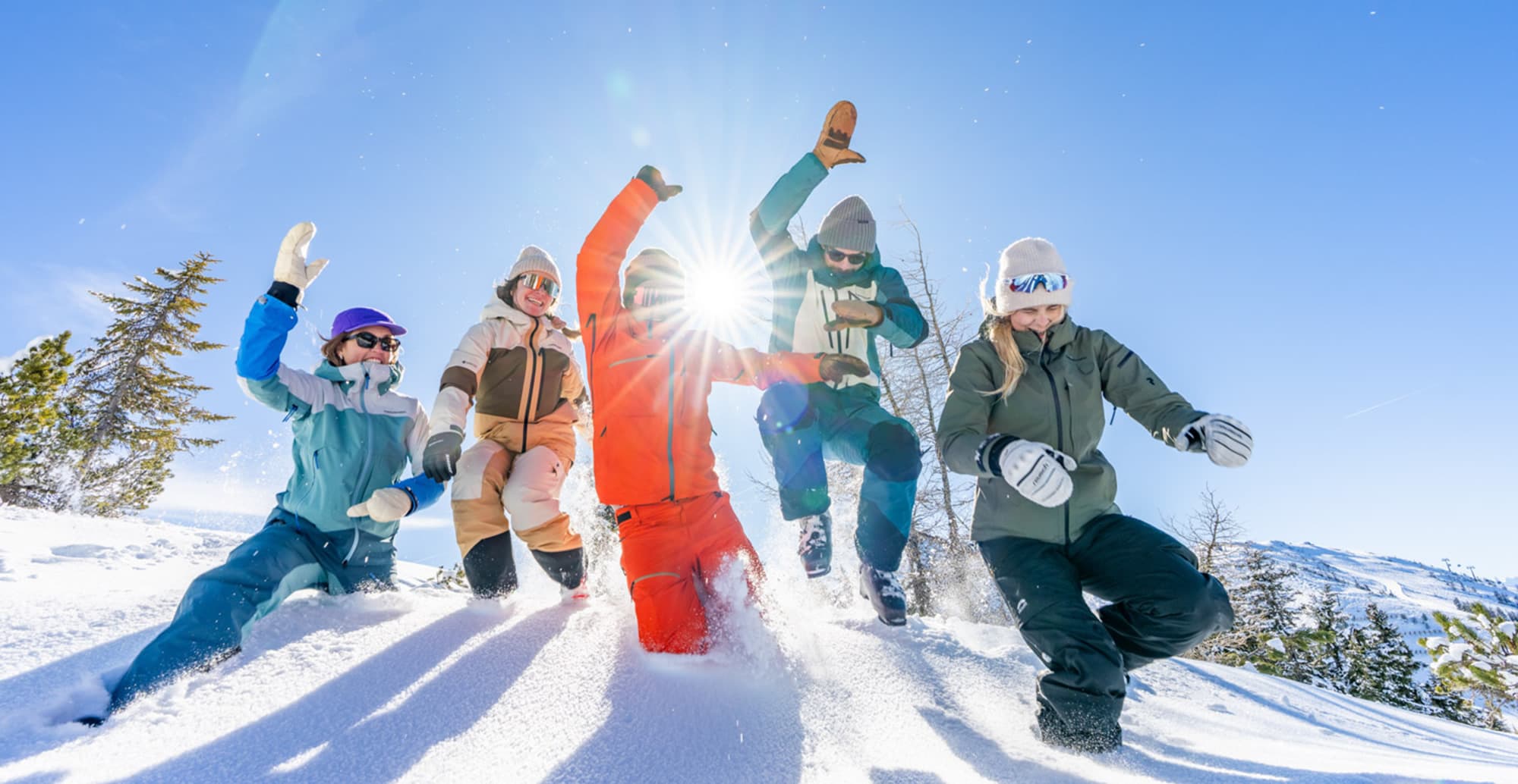Sportlicher Aktivurlaub in Flachau im Hotel Forellenhof - Skiurlaub im Snow Space Salzburg mitten in Ski amadé