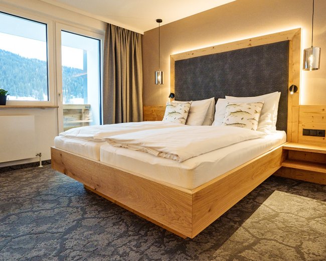 Wohnbeispiel Doppelzimmer "Komfort" mit Balkon