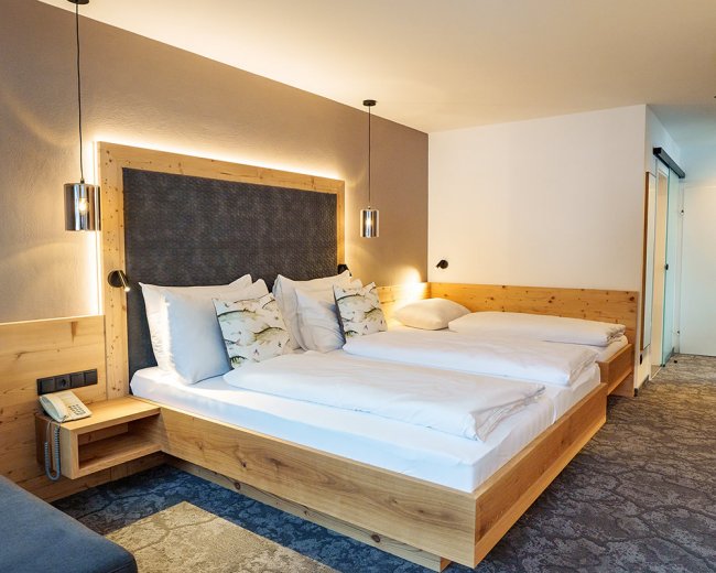 Wohnbeispiel Doppelzimmer "Komfort" ohne Balkon