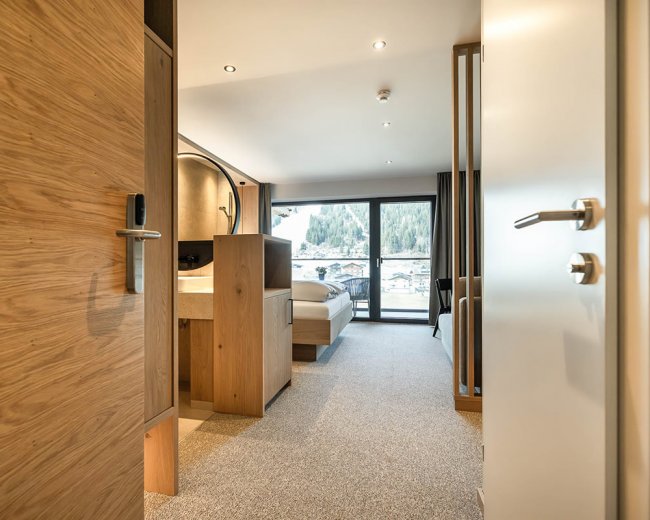 Wohnbeispiel Doppelzimmer "Panorama" mit Balkon