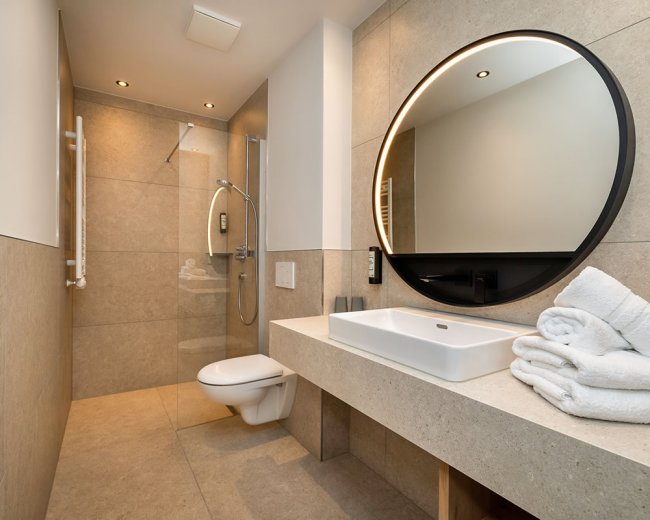 Wohnbeispiel Familiensuite "Panorama" mit Balkon