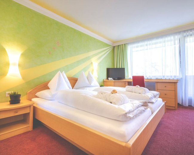 Wohnbeispiel Doppelzimmer "Klassik" mit Balkon